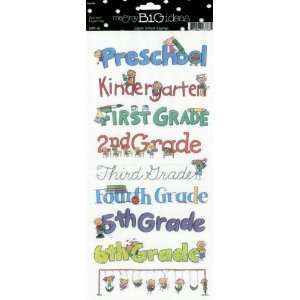  Sayings Stickers 5.5X12 Sheet Grade School   622416 