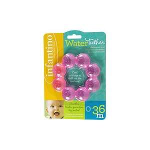  Water Teether Pink   Soothes Tender Gums, 1 pc,(Infantino 