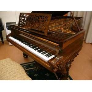  Chickering Art Case Concert Grand Piano Musical 