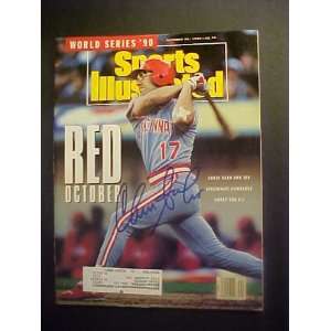  Chris Sabo Cincinnati Reds Autographed October 20, 1990 