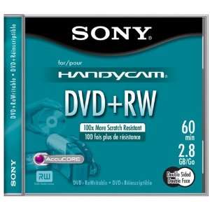    8cm Double Sided Rewritable DVD+RW for Camcorders Electronics