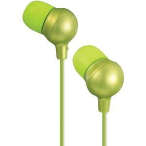 JVC HAFX30G Soft Marshmallow Stereo Earbud Headphones GREEN  