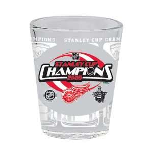  Detroit Red Wings 2008 Stanley Cup Champions 2oz. Frosted 