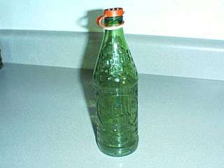Forest Green Bubble Up Soda Bottle W/Sprinkler Head  