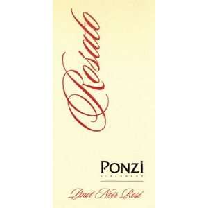  Ponzi Vineyards Rosato 750ML Grocery & Gourmet Food