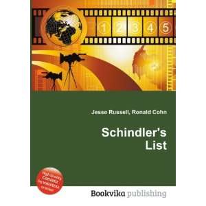  Schindlers List Ronald Cohn Jesse Russell Books