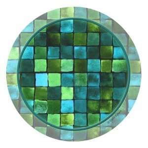 Set of Four Green & Blue Mosaic Occasions Drink Coasters Only 17 left 