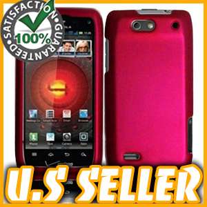   PINK HARD CASE FOR MOTOROLA DROID 4 XT894 PROTECTOR SNAP COVER  