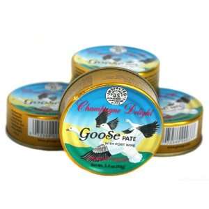 Giovannis Food Products Inc Pate, Goose, 3.40 Ounce  