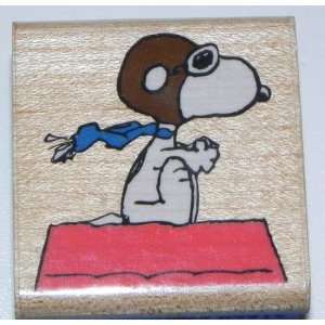  Peanuts Flying Ace Pilot Snoopy Stamper by Stampabilities 