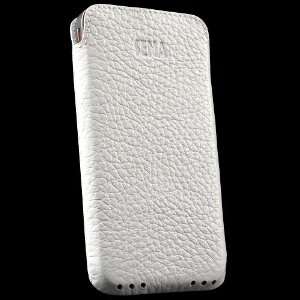  SENA UltraSlim Leather Case for iPhone 4S / 4 (White 