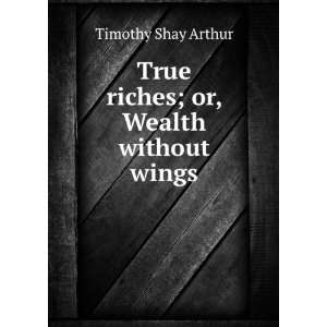  True riches; or, Wealth without wings Timothy Shay Arthur Books
