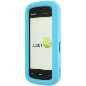  Celicious Sky Blue Silicone Skin Case for Nokia 5800 