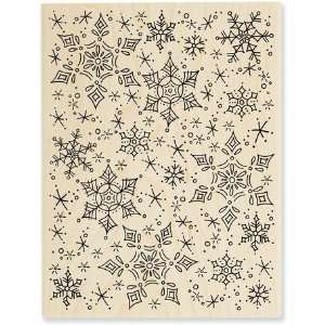  Snowfall   Rubber Stamps