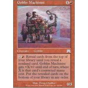    the Gathering   Goblin Machinist   Onslaught   Foil Toys & Games