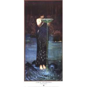  Circe Invidiosa, c.1892 by John William Waterhouse 9.50X22 