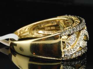 WOMENS YELLOW GOLD CHOCOLATE BROWN DIAMOND ENGAGEMENT RING WEDDING 