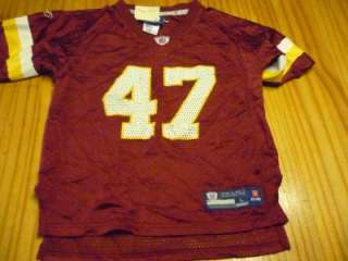 Washington Redskins Chris Cooley football jersey size child large 7 