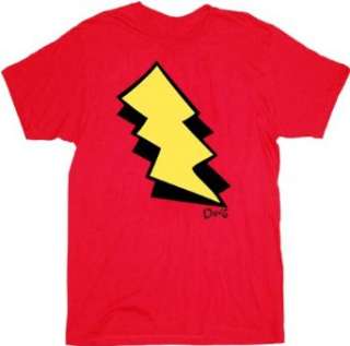  Doug I am Skeeter Lightning Bolt Red Adult Costume T shirt 