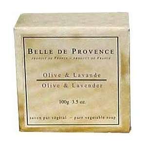  Belle de Provence Olive & Lavender 100gm Soap Beauty
