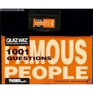    Famous People Question Book and Answer Cartridge Toys & Games