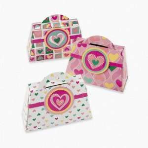  Dozen Valentines Day Purse Treat Boxes