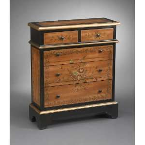  Art As Antiques Chest with2 Small & 3 Large Drawers 