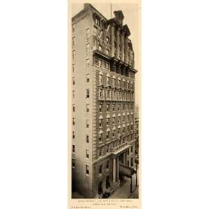  1905 Print Hotel Somerset New York City Clarence Luce 