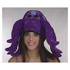 Fun Plush Purple Octopus Hat