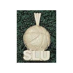 Southeastern Louisiana Lions SLU Basketball Pendant   14KT Gold 