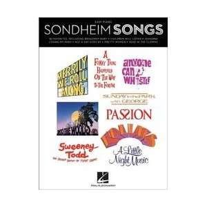  Sondheim Songs for Easy Piano Musical Instruments