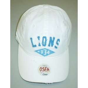  Detroit Lions Flex Slouch Reebok Hat   Osfa Sports 