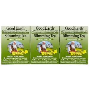Good Earth Slimming Tea, 15 ct, 3 pk  Grocery & Gourmet 