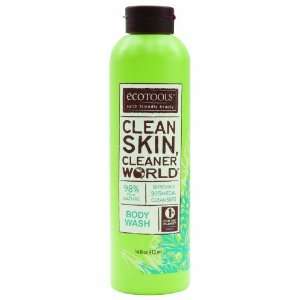 Ecotools Clean Skin Cleaner World Body Wash, 12 Fluid Ounces (Pack of 