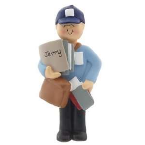  Personalized Mailman Christmas Ornament