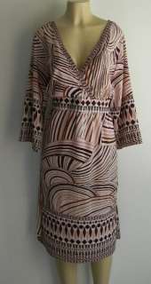 Euc AVENUE sheer printed v neck dress size 2X/20♥  