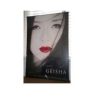  Signed MEMOIRS OF A GEISHA Movie Poster 