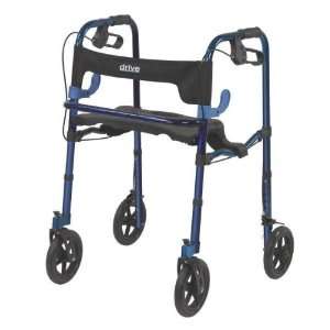  Clever Lite Rollator Walker with Casters (Each) Health 