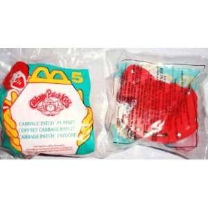   Meal Cabbage Patch Pink/Red Horse Playset #5 1995 