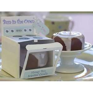  Bun in the Oven Scented Candle   Baby Shower Favors 