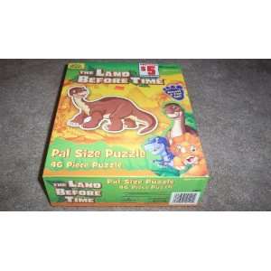The Land Before Time Dinosaur Pal Size Puzzle   46 pieces & almost 3 