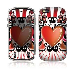  Motorola Cliq XT (MB501) Decal Vinyl Skin   Heart Wings 