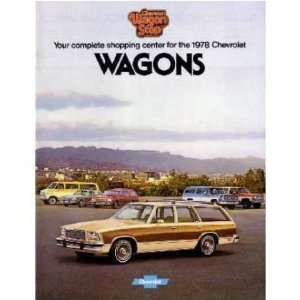    1978 CHEVORLET STATION WAGON Sales Brochure Book Automotive