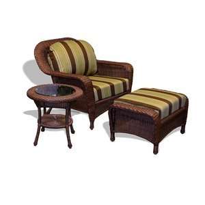 LEX CO1   Lexington Club Chair & Ottoman Bundle 