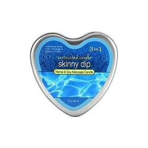  Skinny Dip Heart Candle   4 oz