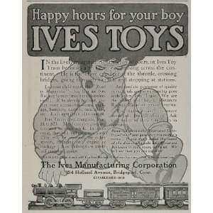   Toy Miniature Model Train Railroad   Original Print Ad