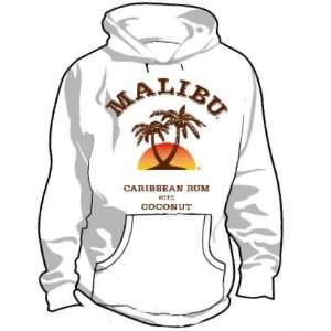  Malibu Mens Hooded Sweatshirt 