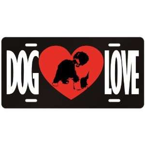  New  Love Spanish Water Dog  License Plate Dog