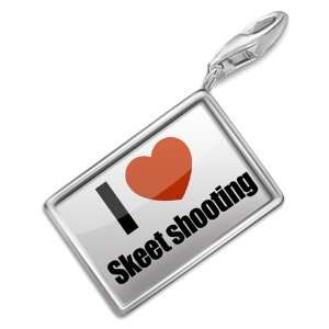  FotoCharms I Love skeet shooting   Charm with Lobster 
