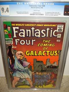 Fantastic Four #48 CGC 9.4 Silver Surfer WHITE 764 cm  